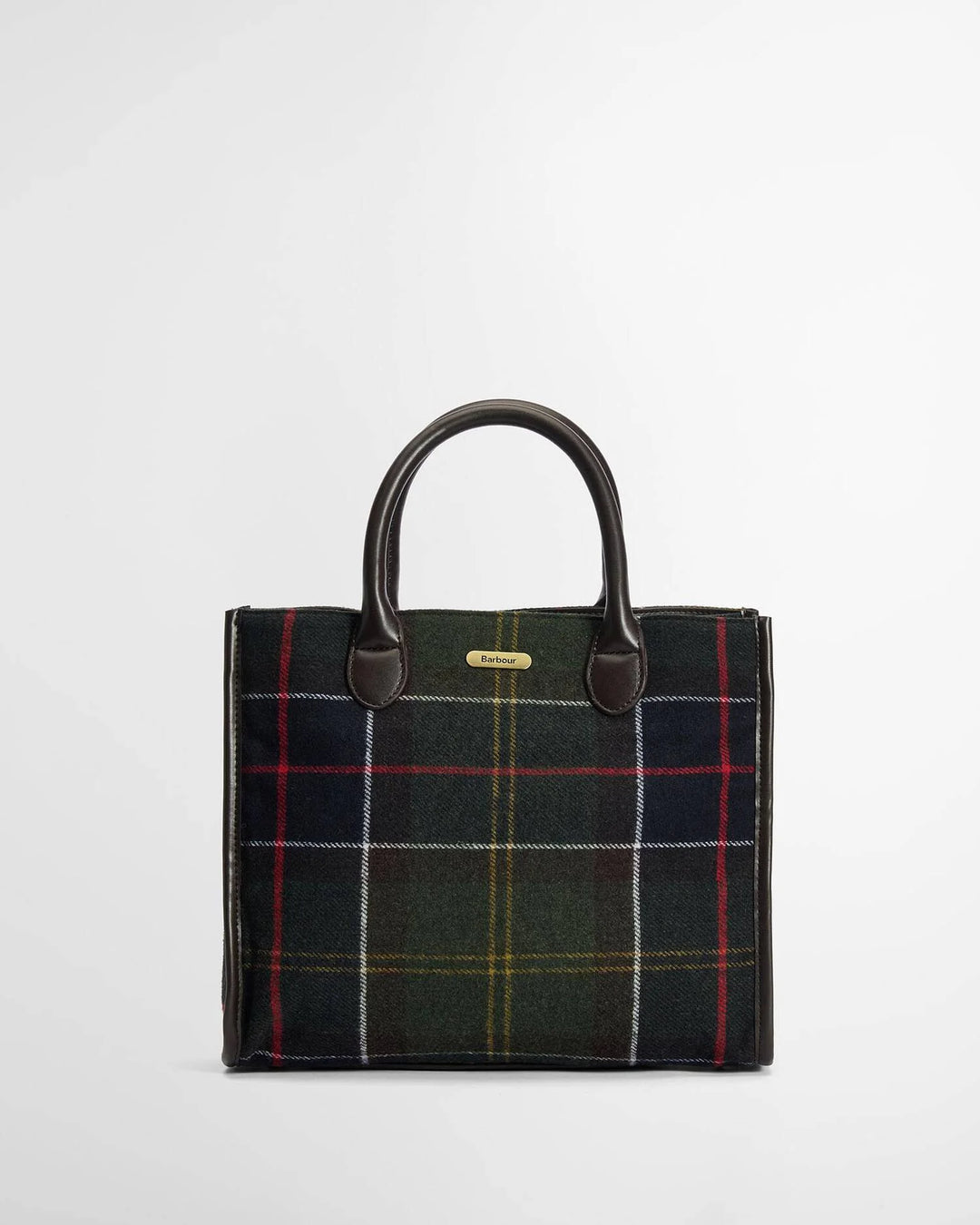 Barrhill Tartan Tote Bag Olive