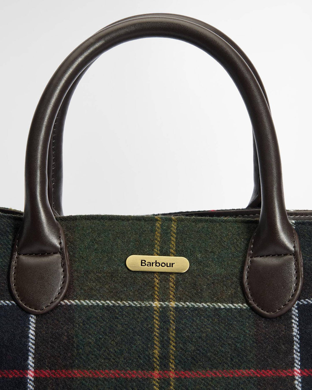 Barrhill Tartan Tote Bag Olive