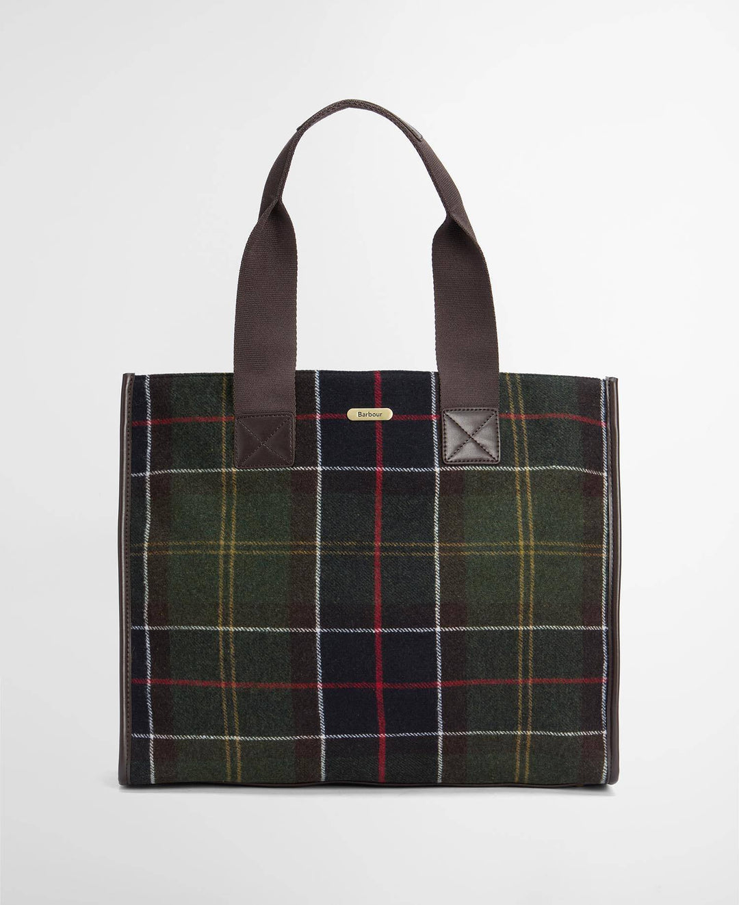 Turnberry Tartan Tote Bag Olive