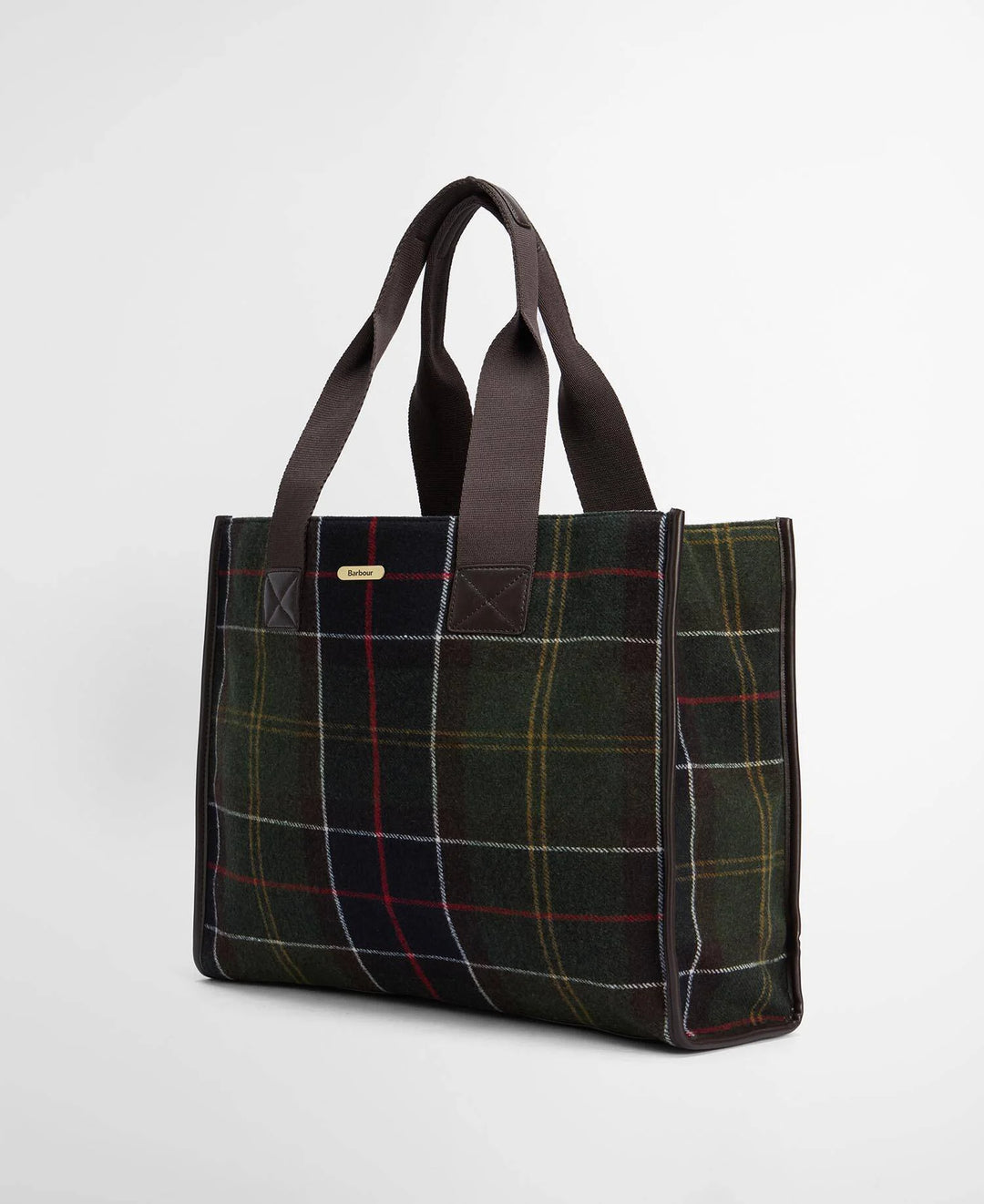 Turnberry Tartan Tote Bag Olive