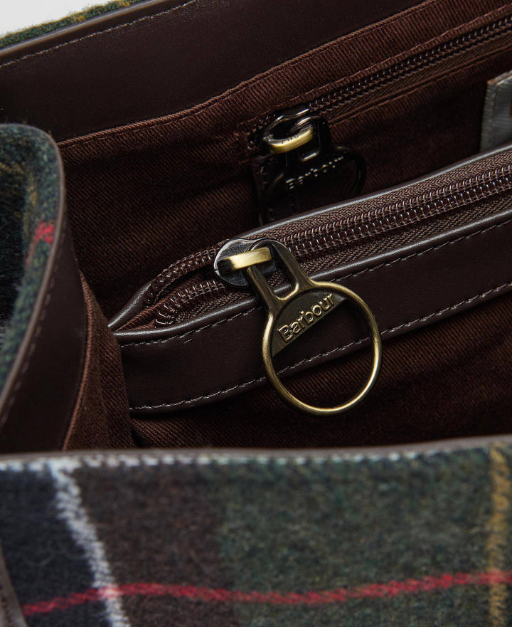 Turnberry Tartan Tote Bag Olive