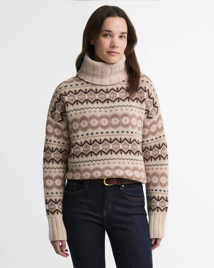 Helen Knit Light Pearl/Pale Pink