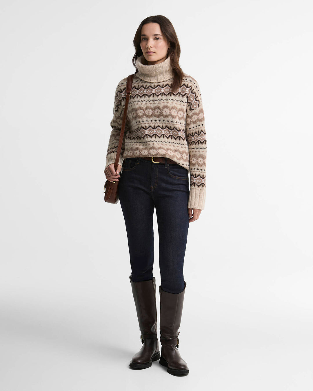 Helen Knit Light Pearl/Pale Pink