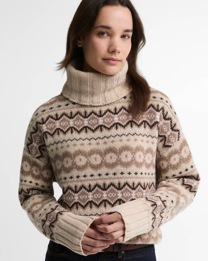 Helen Knit Light Pearl/Pale Pink