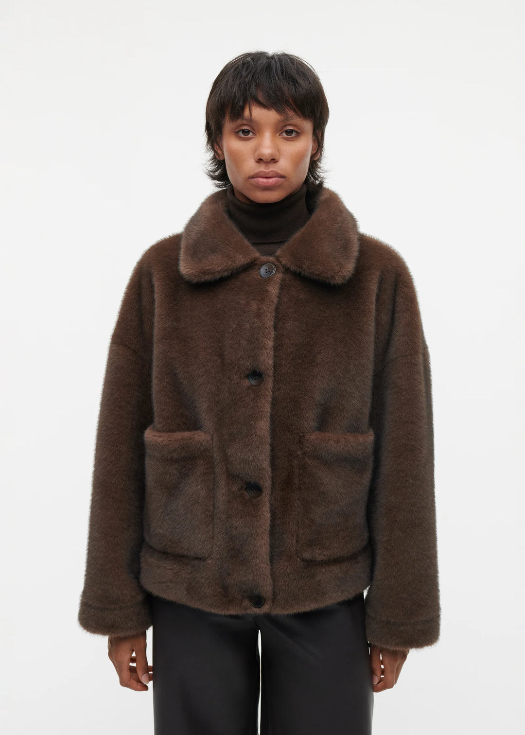 Faje Faux Mink Choco