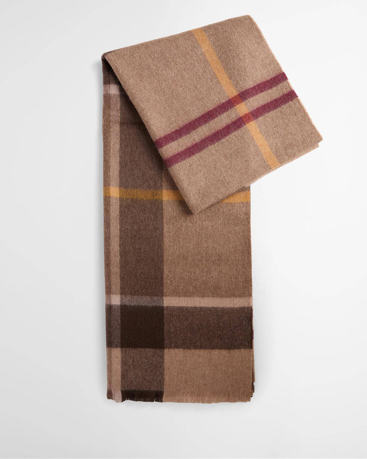 Rosefield Scarf Muted Tartan
