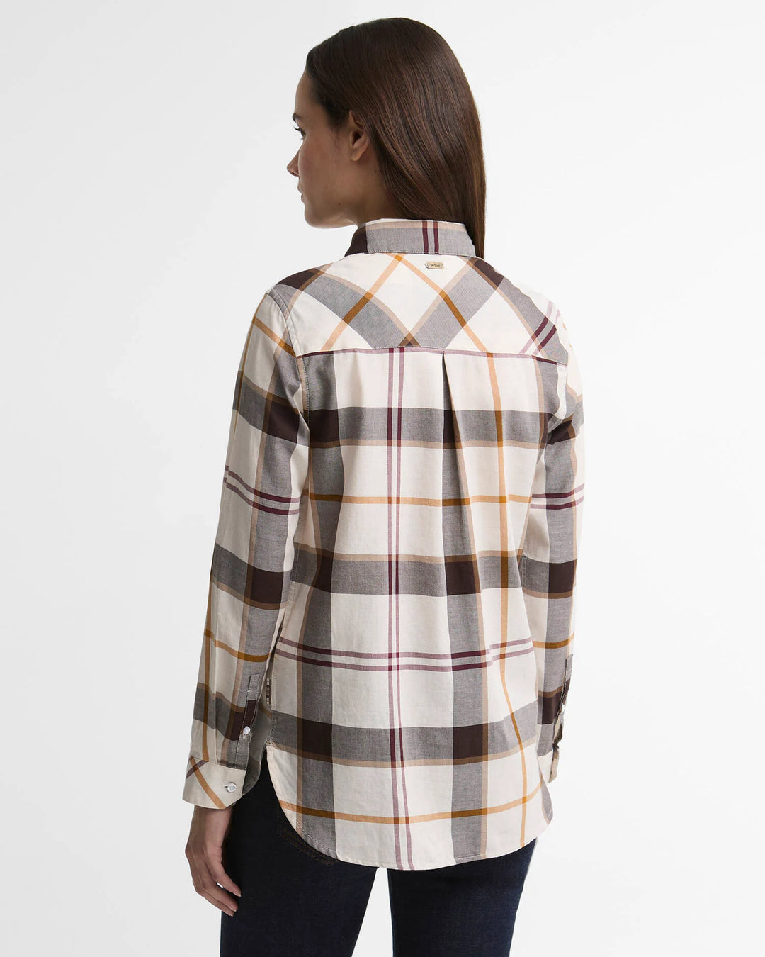 Moorland Shirt Ecru Muted Tart