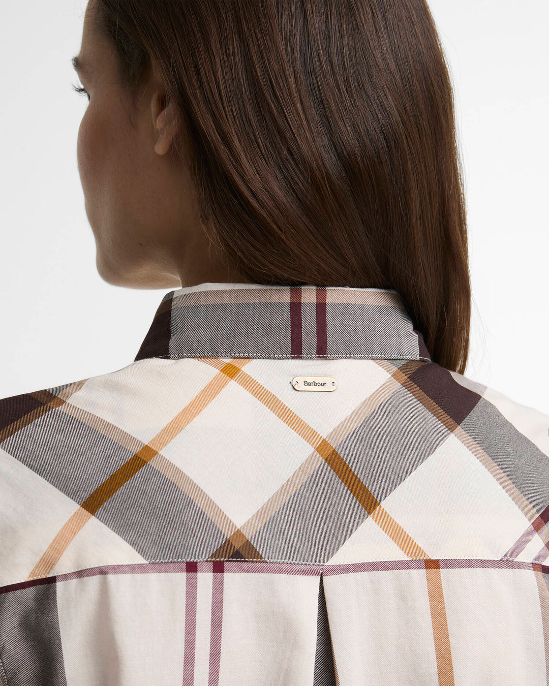 Moorland Shirt Ecru Muted Tart