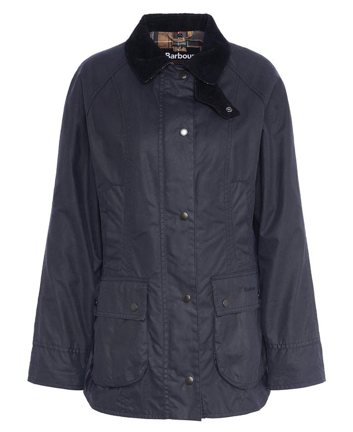 Beadnell Wax Jacket Navy