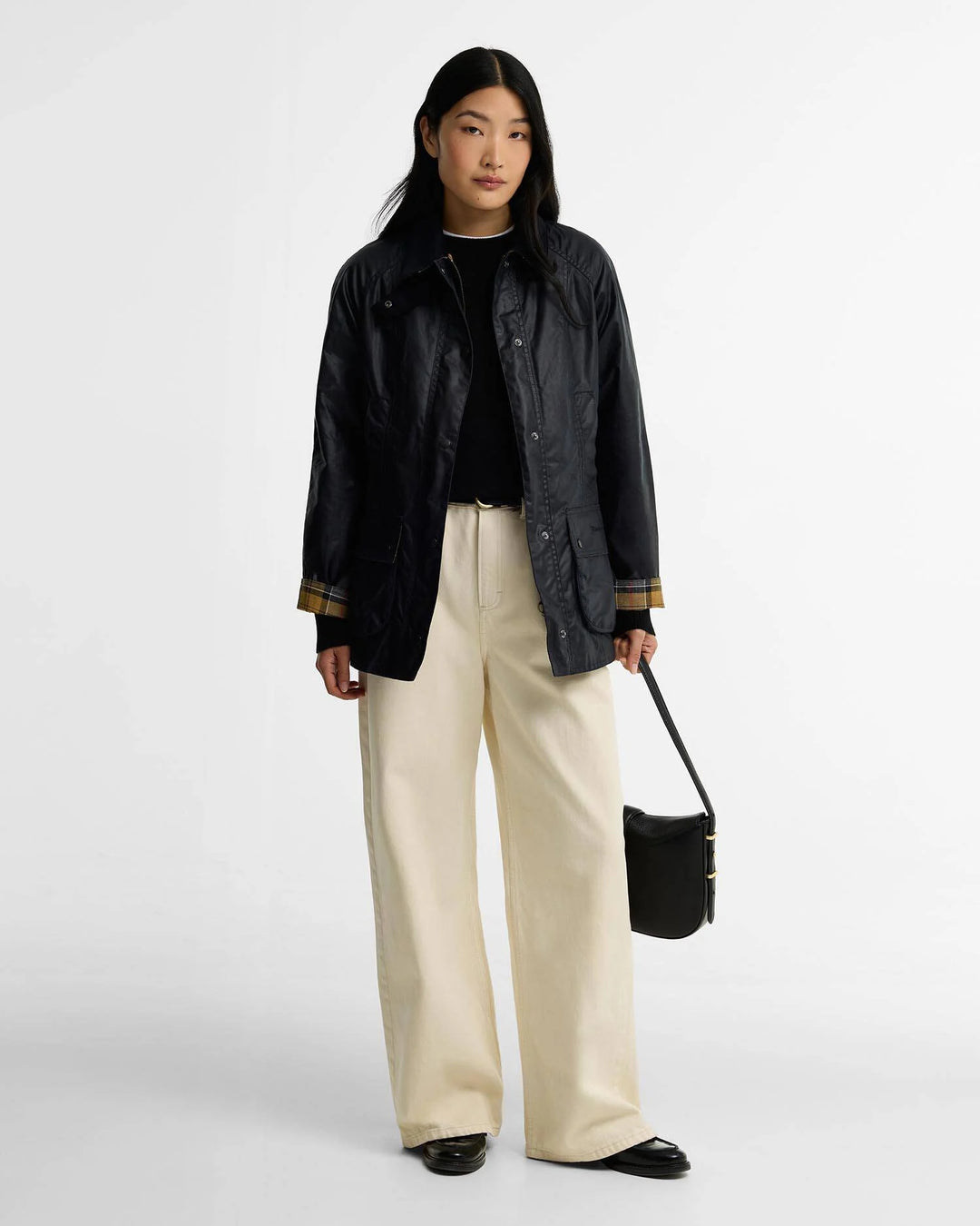 Beadnell Wax Jacket Navy