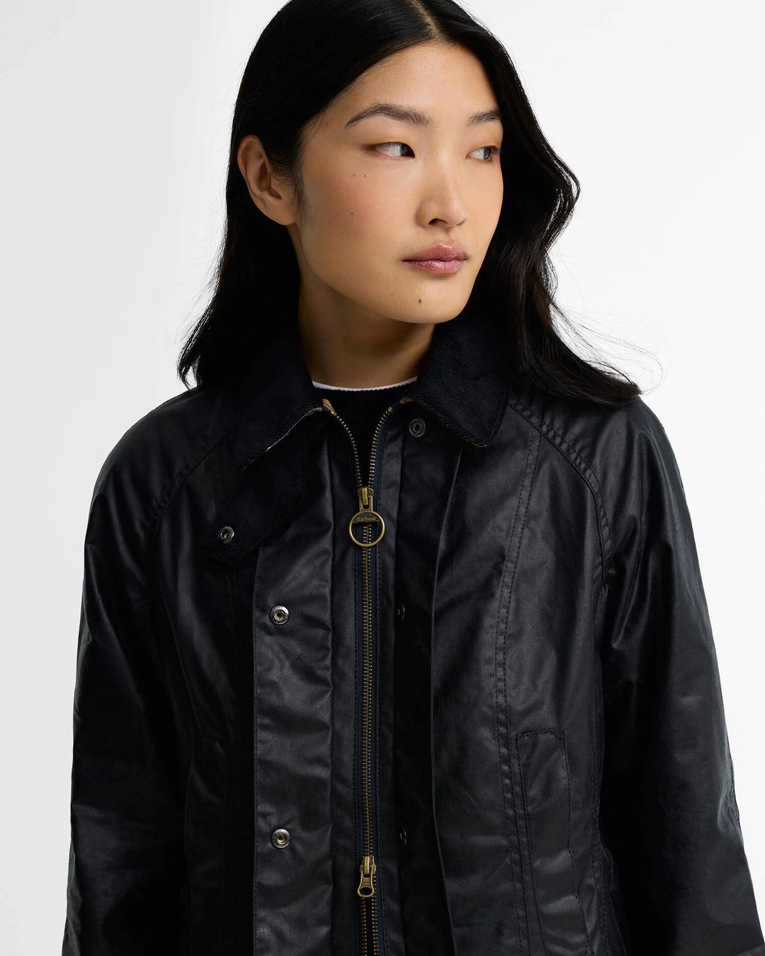 Beadnell Wax Jacket Navy