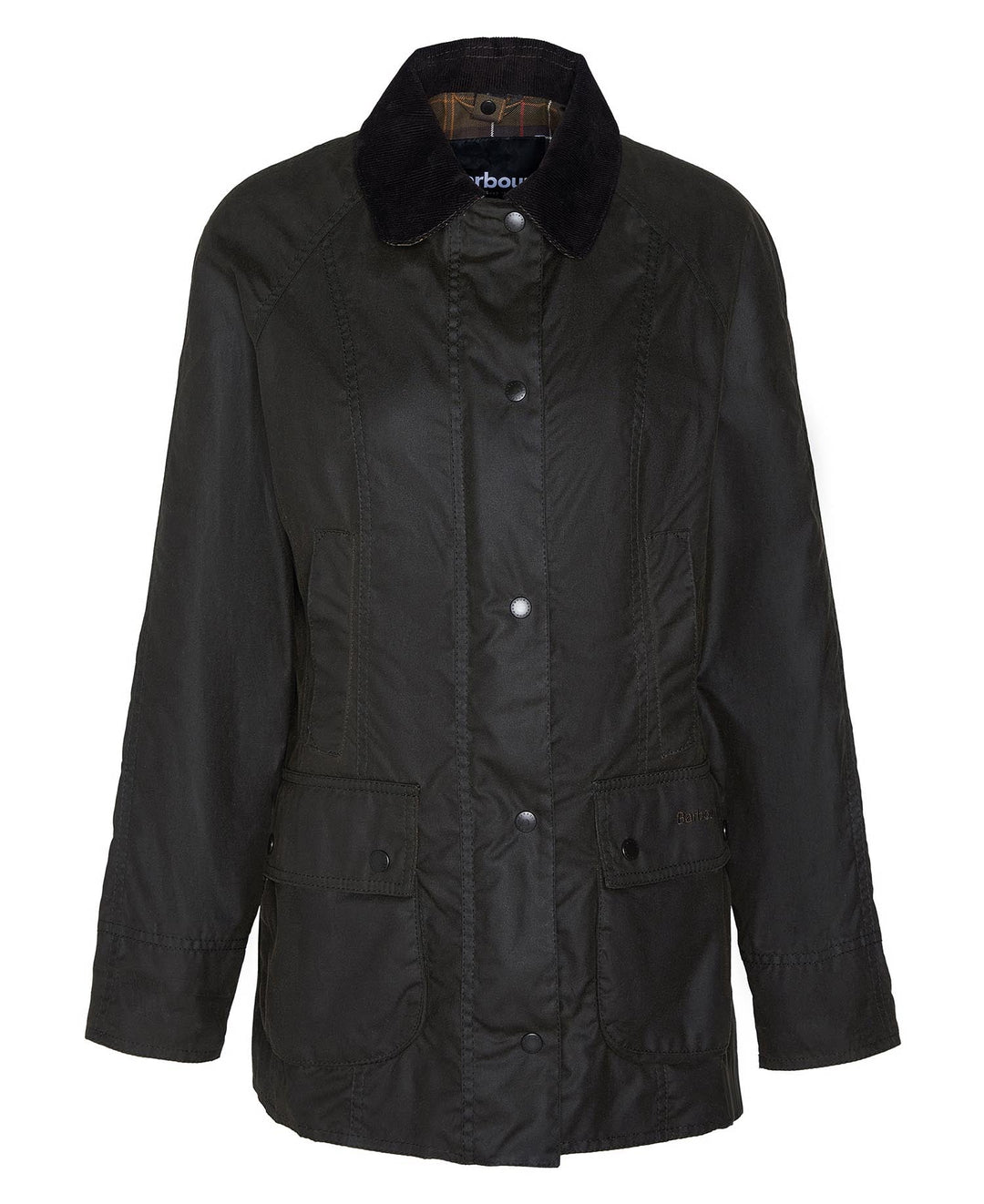 Classic Beadnell Wax Jacket Olive
