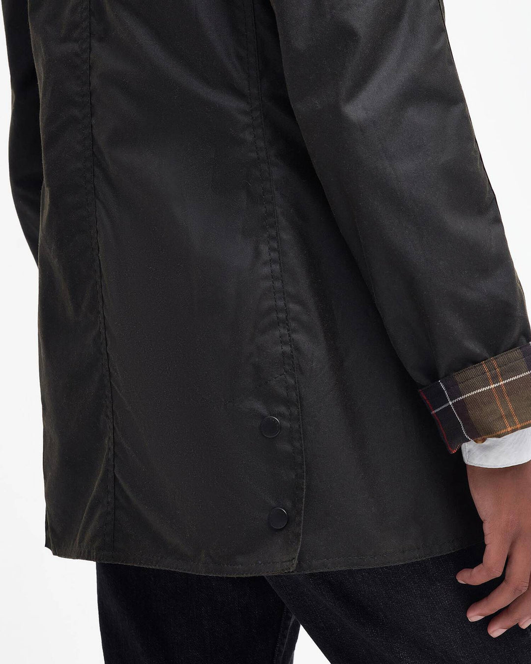 Classic Beadnell Wax Jacket Olive
