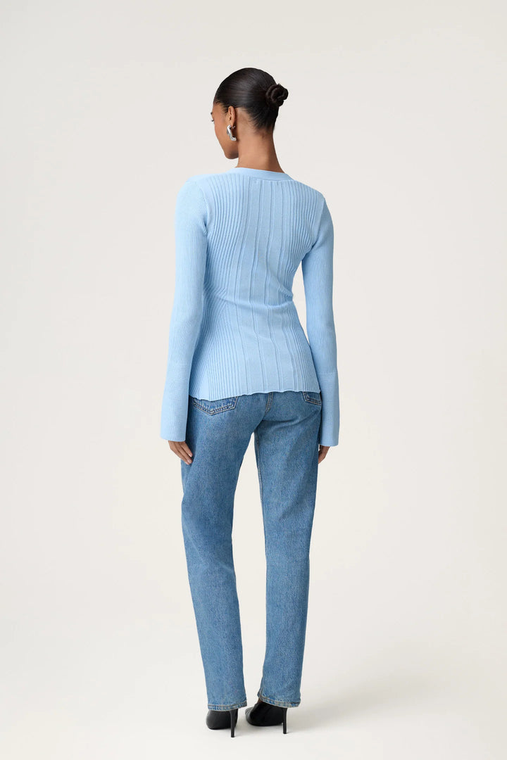 Lugo Cardigan Light Blue