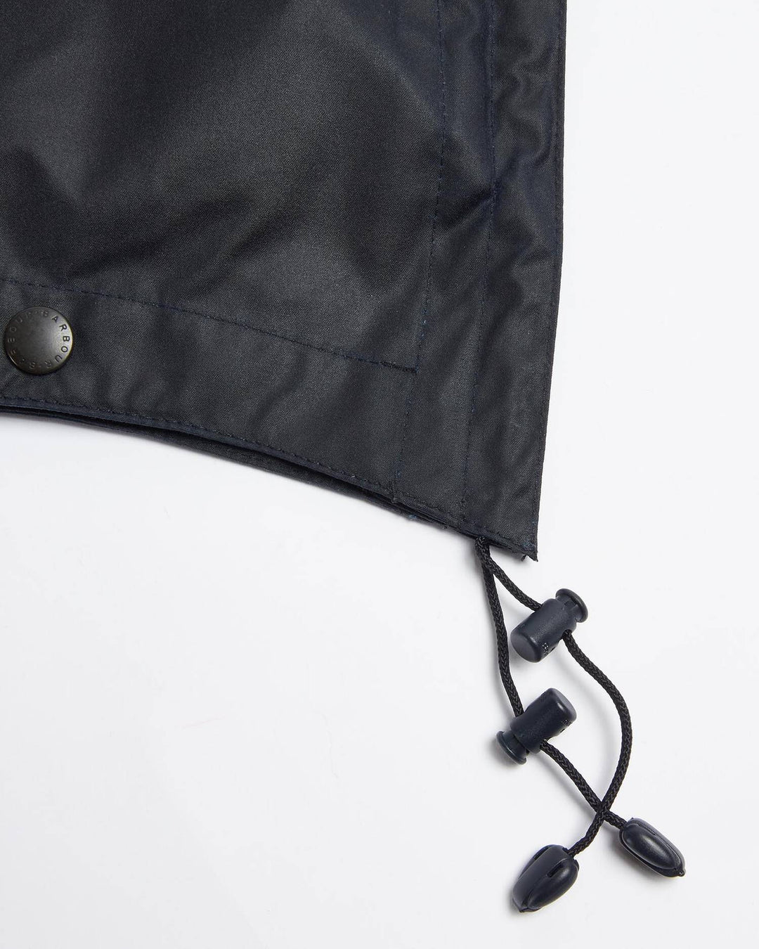Waxed Cotton Hood Navy