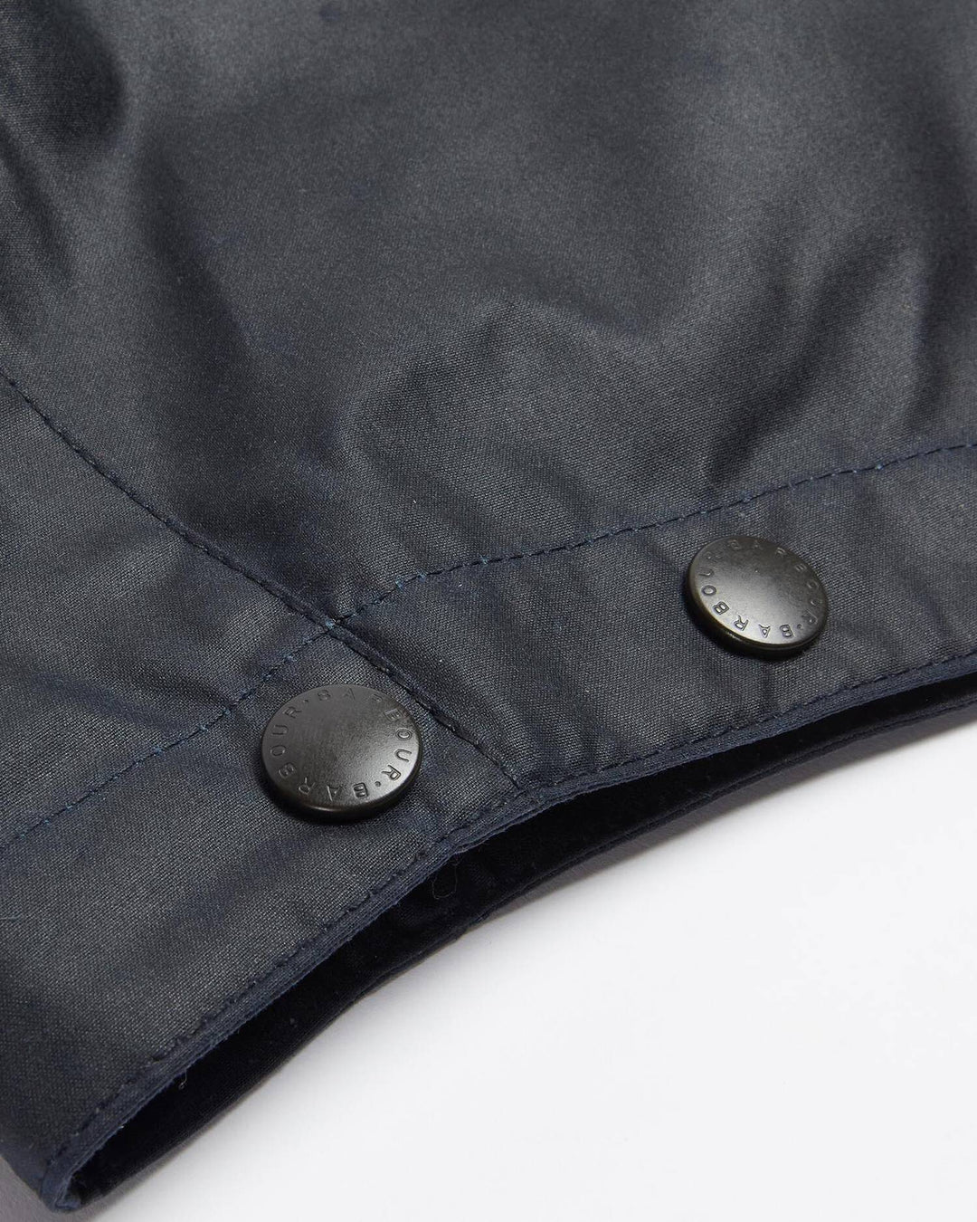 Waxed Cotton Hood Navy