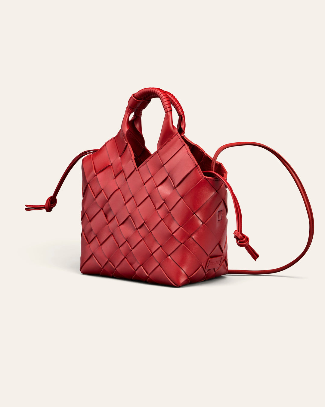 Misu Shoulder Bag Lipstick Red