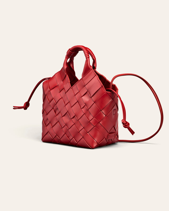 Misu Shoulder Bag Lipstick Red