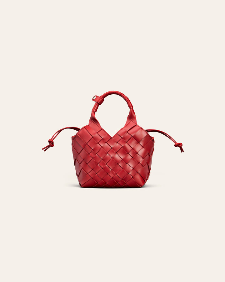 Misu Mini Crossbody Bag Lipstick Red