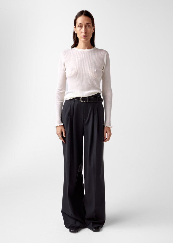 Manu Merino Sweater White