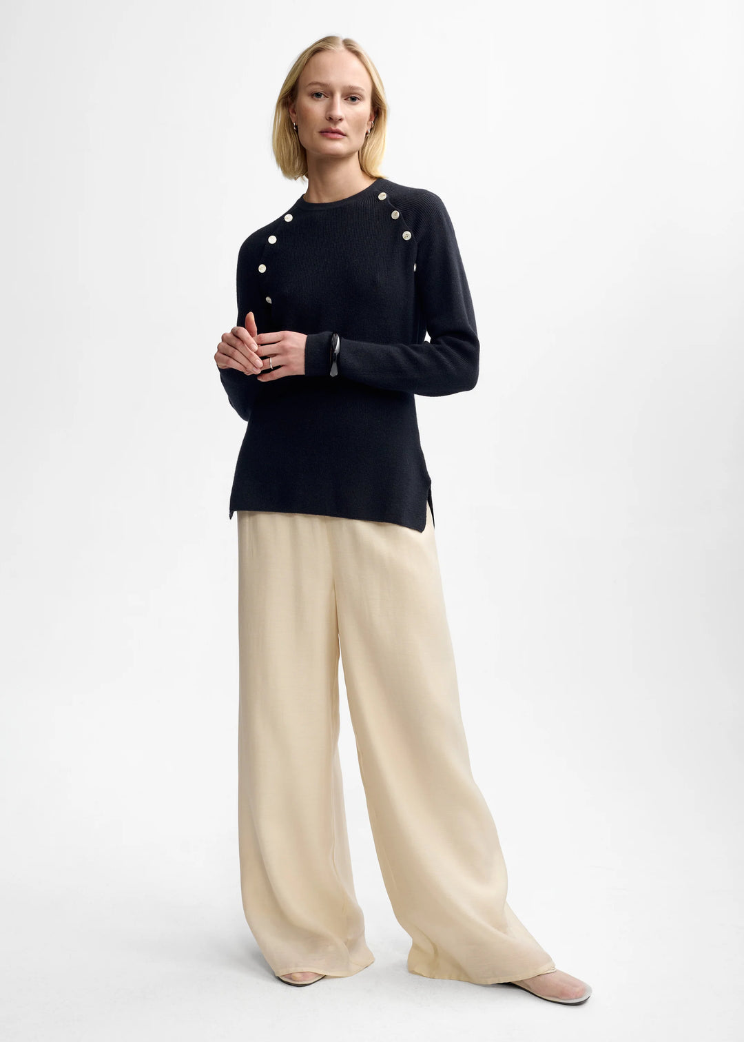 Mary Merino Sweater Black