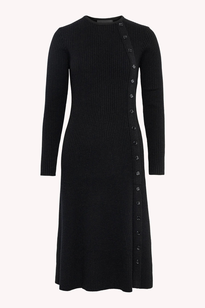 Mima Merino Dress Black