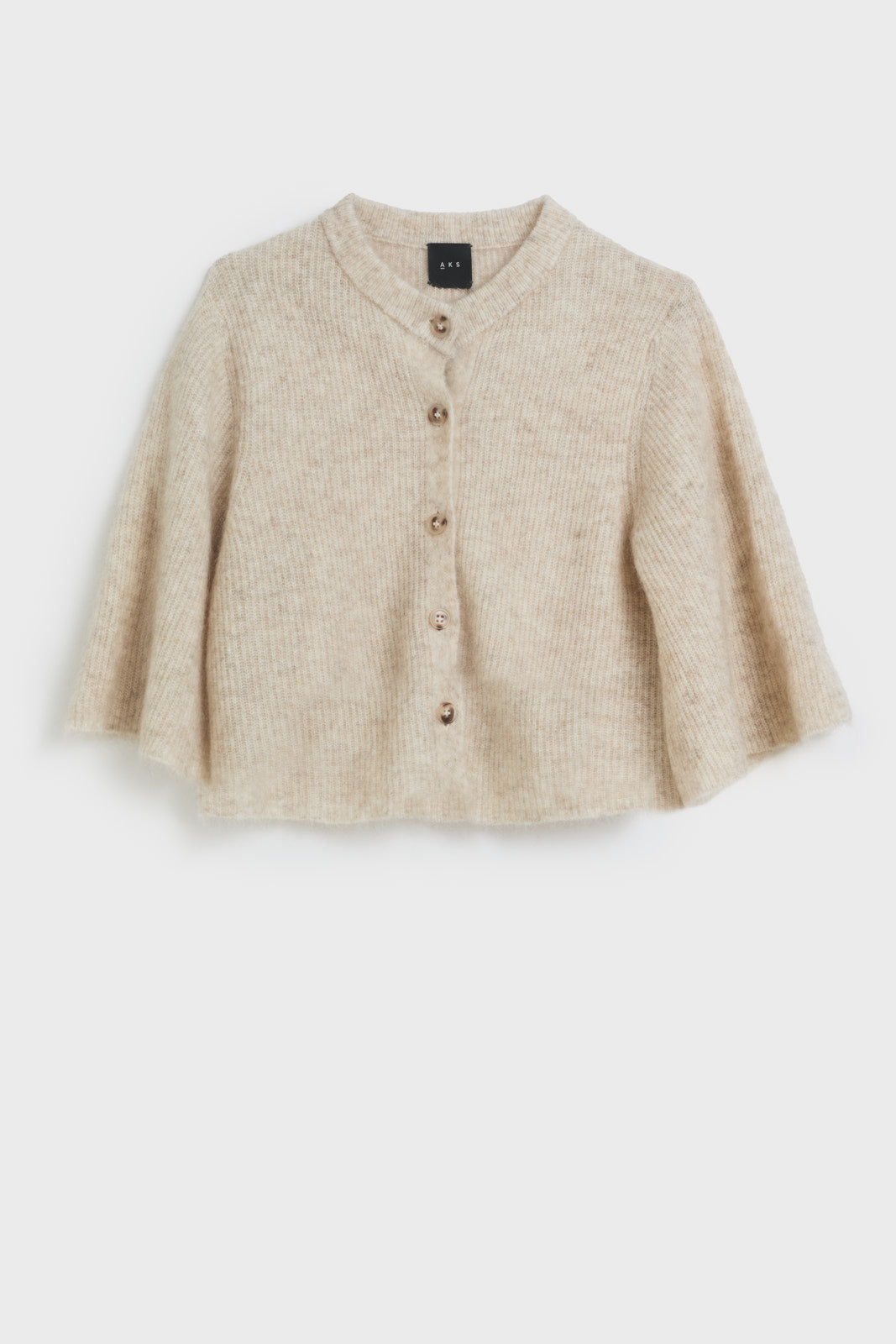 Nolita Mohair Cardigan Wheat