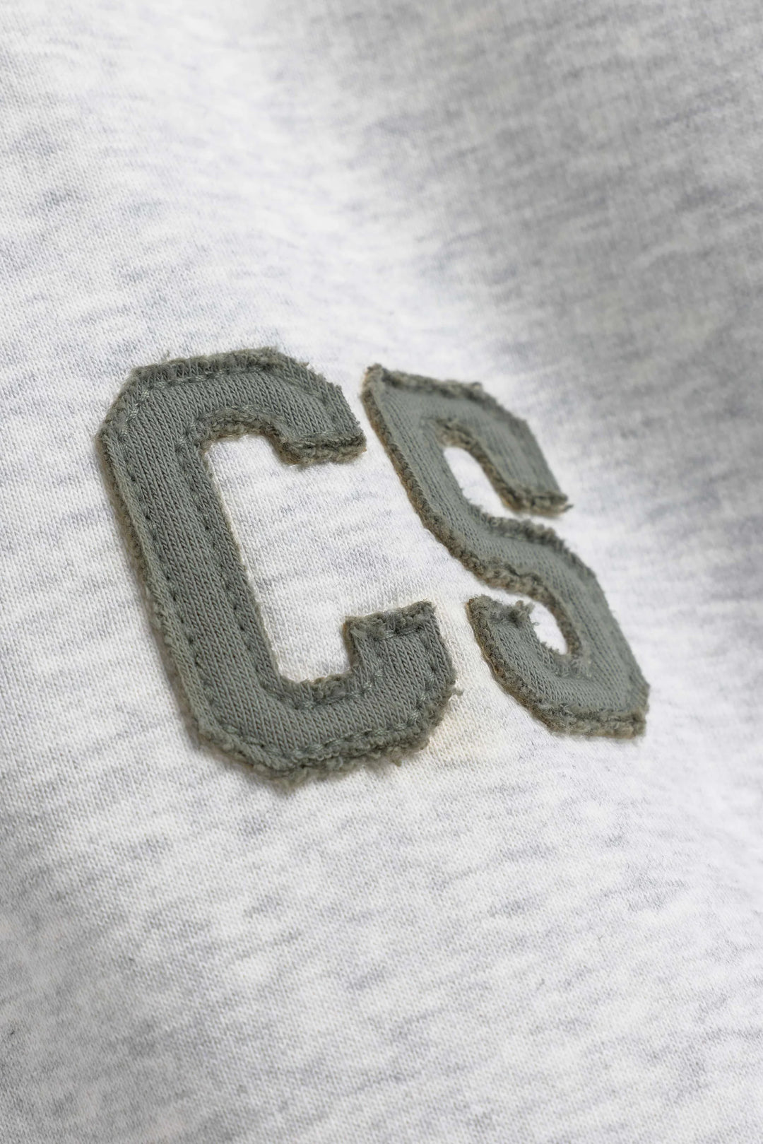 CS Rugby Shirt Grey Melange w. Khaki