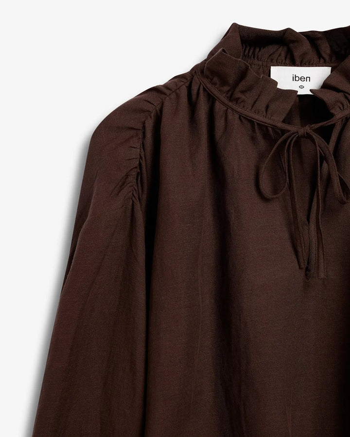Brooke Blouse Cocoa Brown