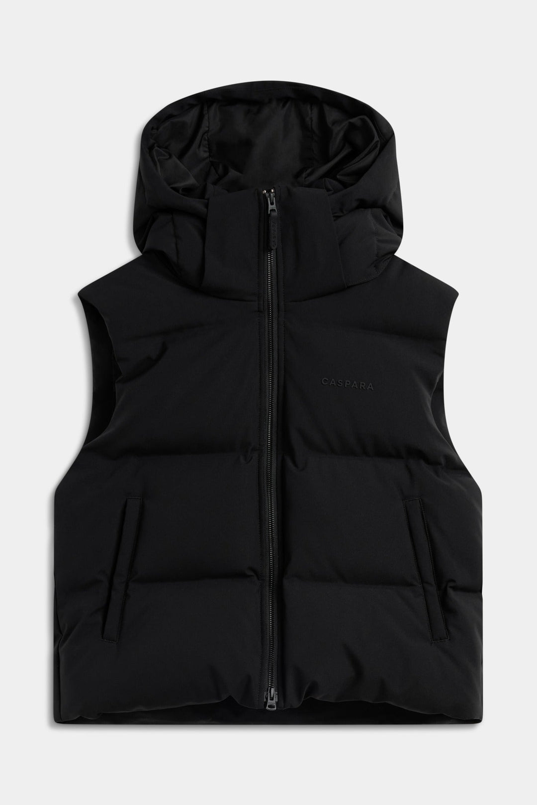 Aurora Puﬀer Vest Mineral Black