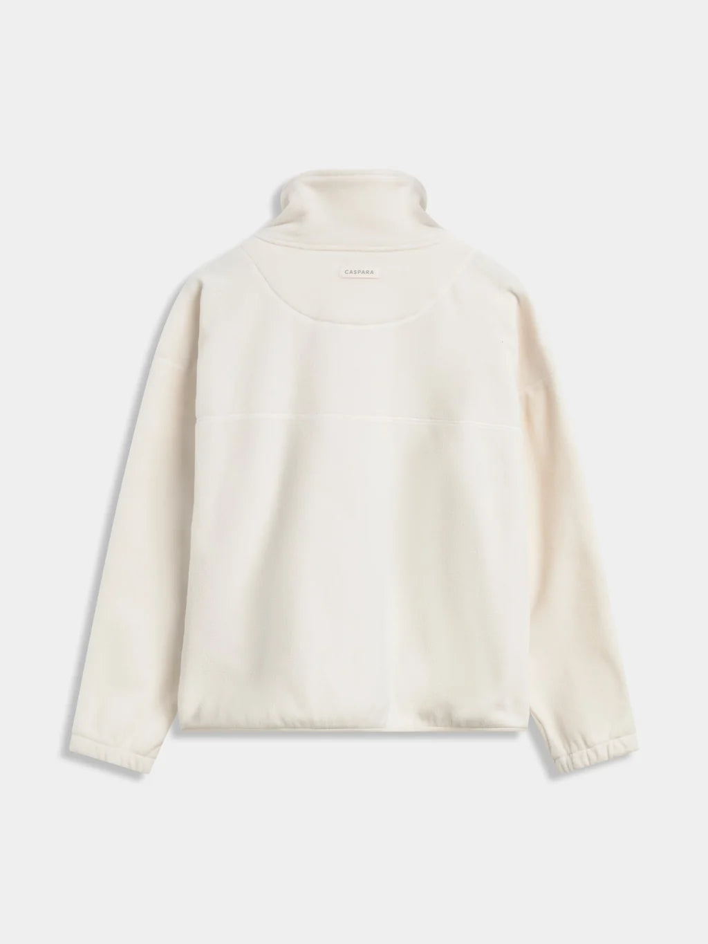 Polar Fleece Half- Snap Pullover Creme