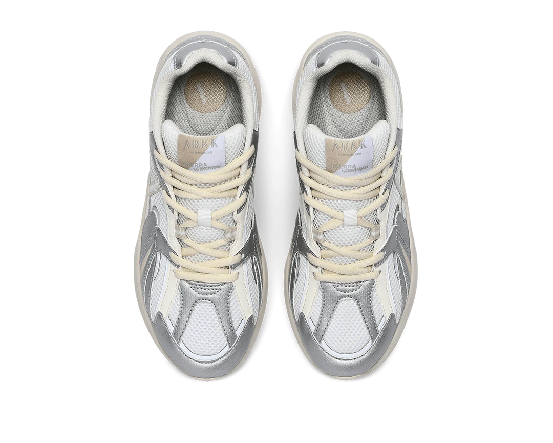 Oserra Mesh Sneaker Silver Cream