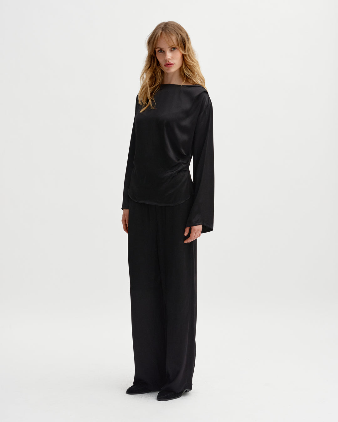 Paris Blouse Black