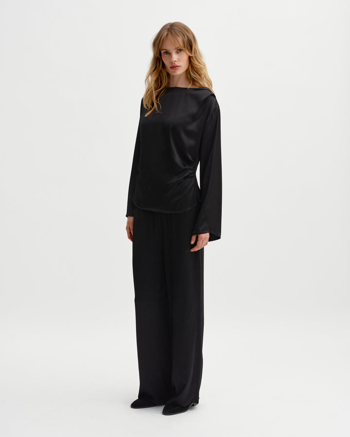 Paris Blouse Black