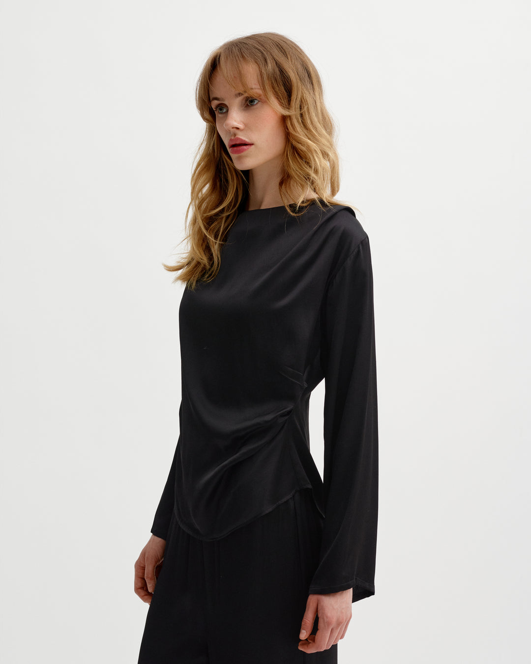 Paris Blouse Black