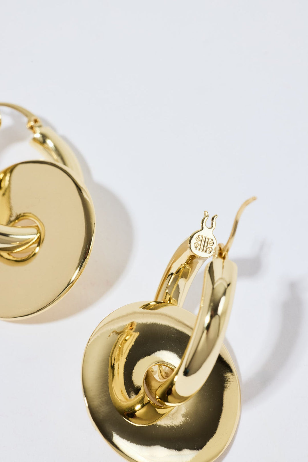 Petite Ufo Hoops Gold