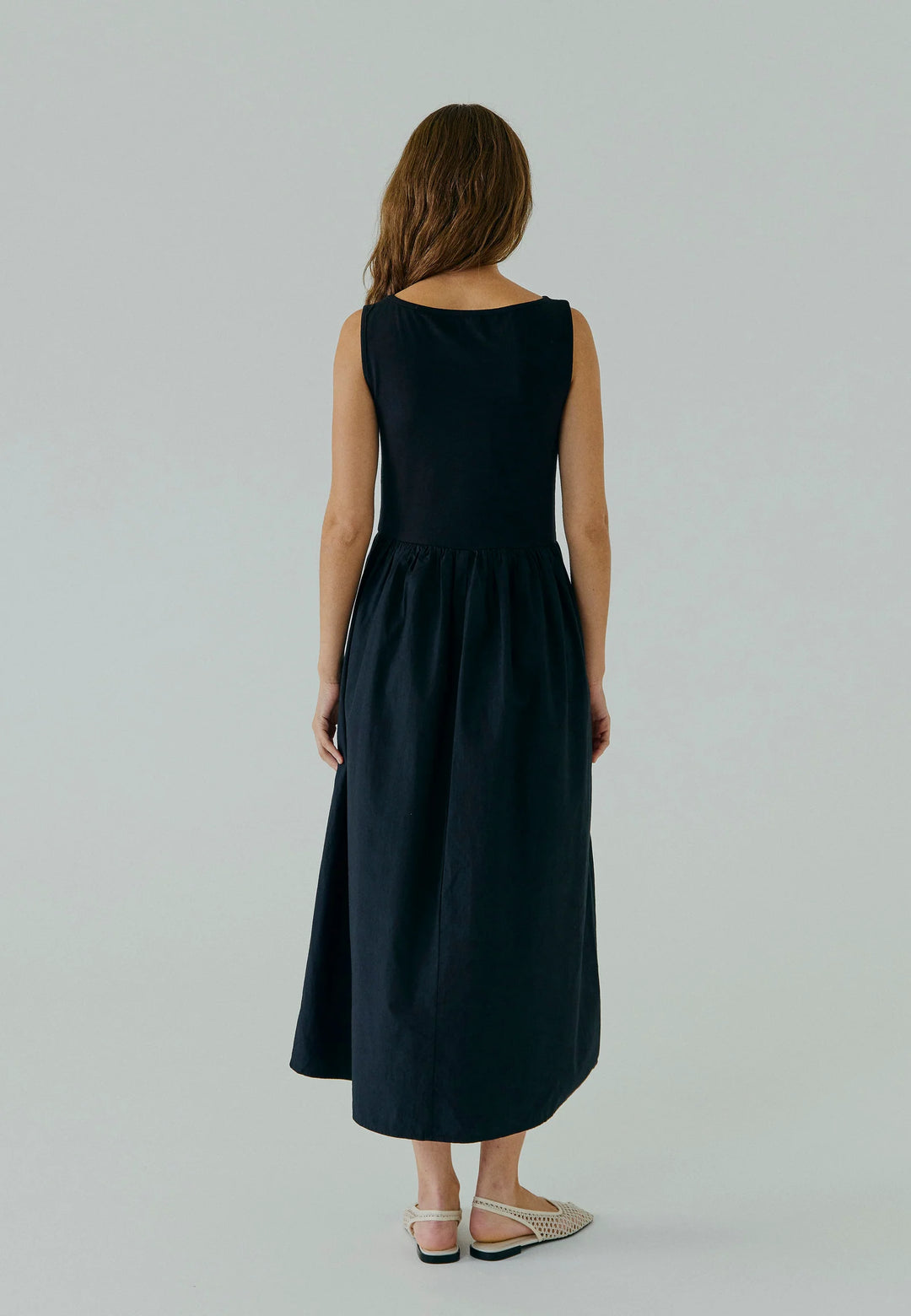 Petra Midi Dress Black