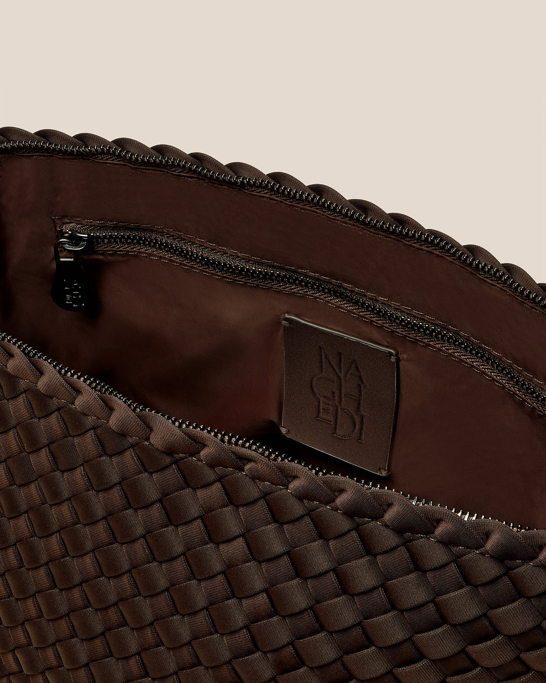 Portofino Large Cosmetic Case Chocolate