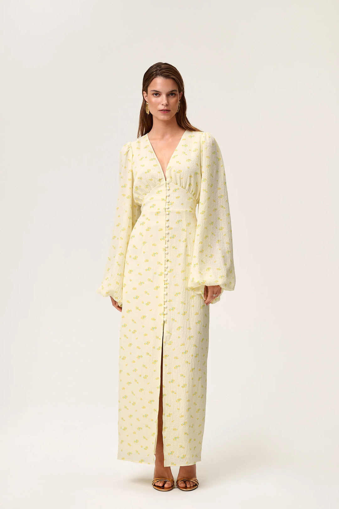 Positano Dress Pastel Yellow