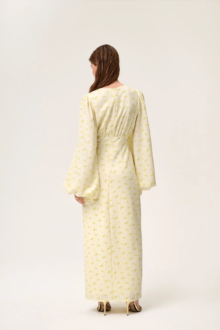 Positano Dress Pastel Yellow