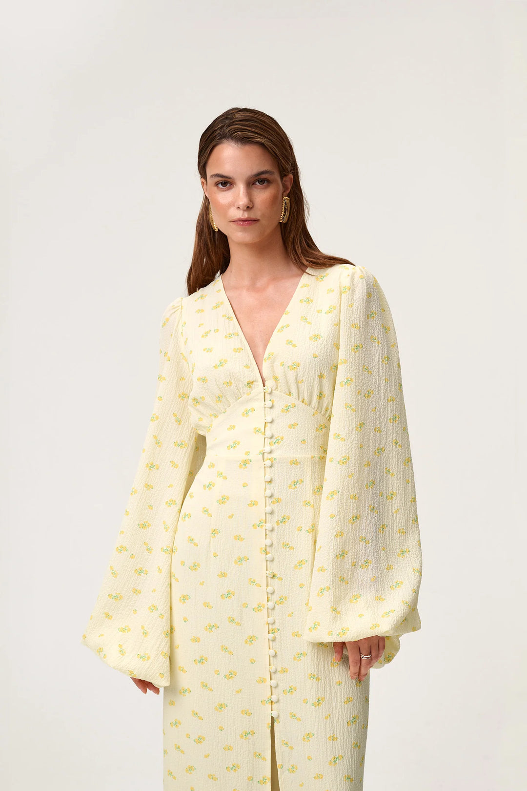 Positano Dress Pastel Yellow