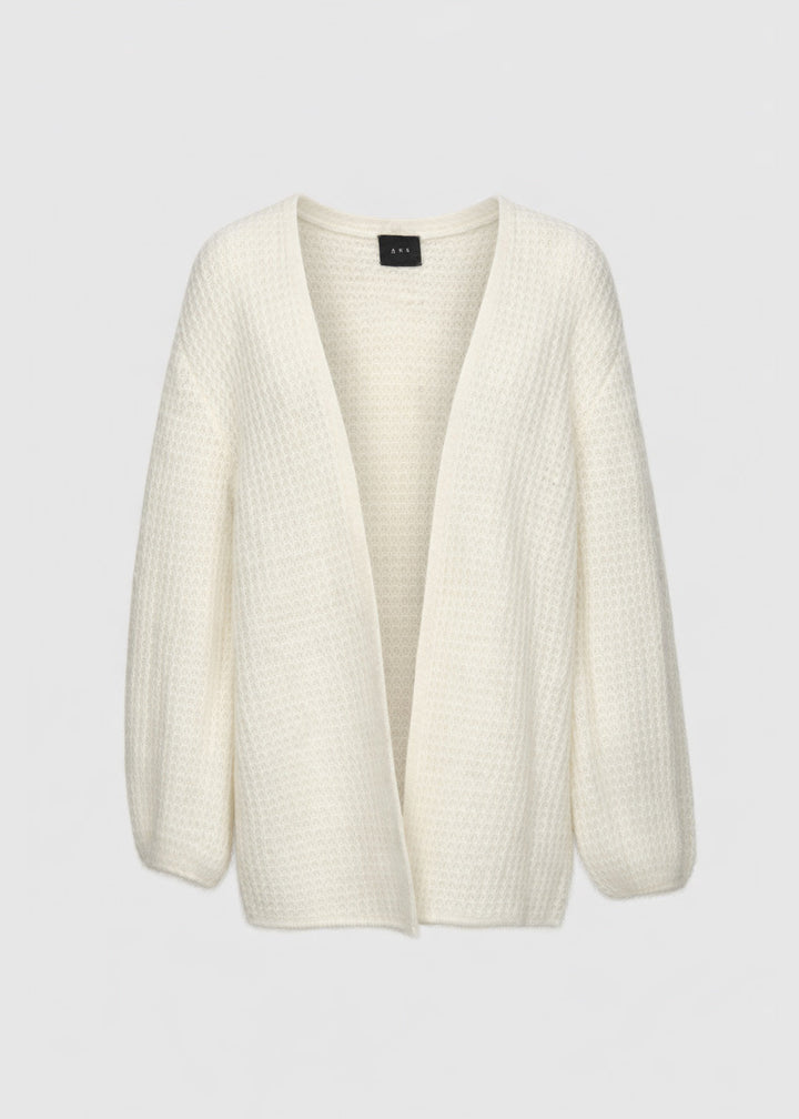 Solange Mohair Cardigan Eggshell