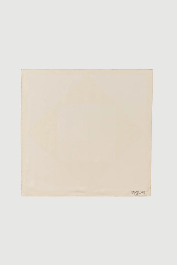 Square Scarf Cream/Light Beige