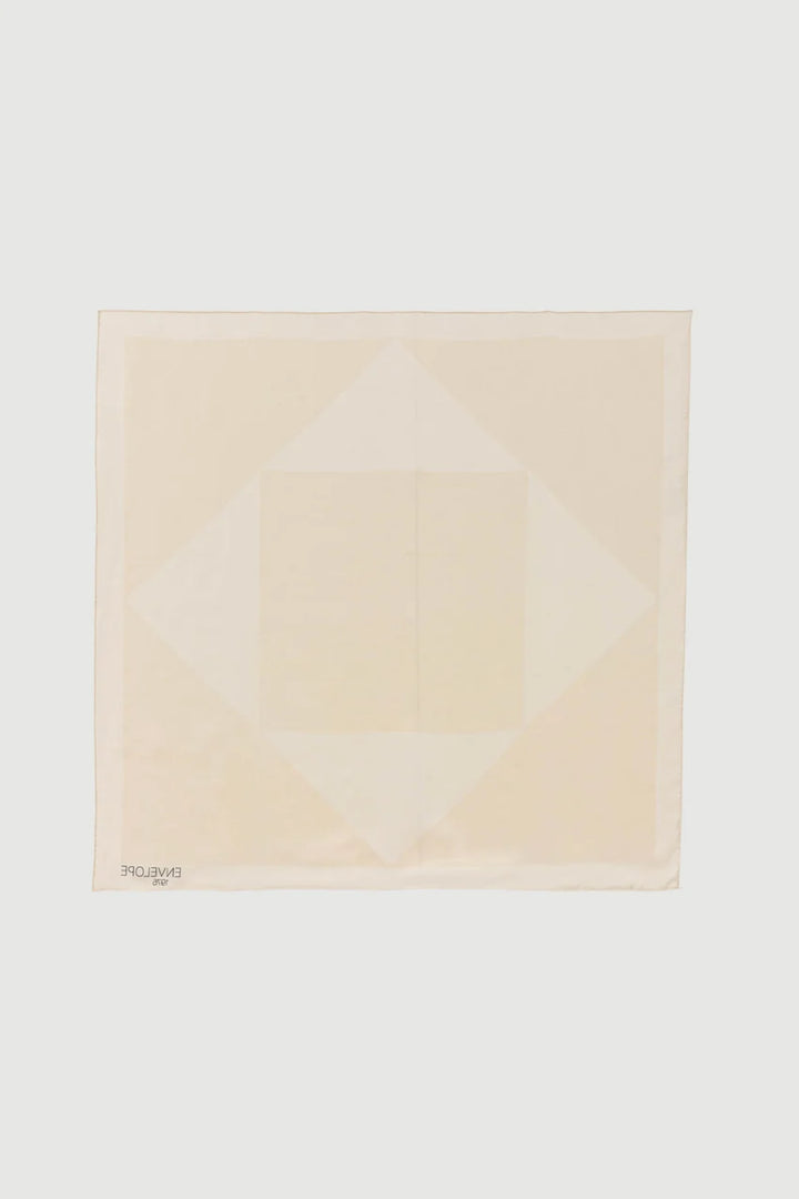 Square Scarf Cream/Light Beige