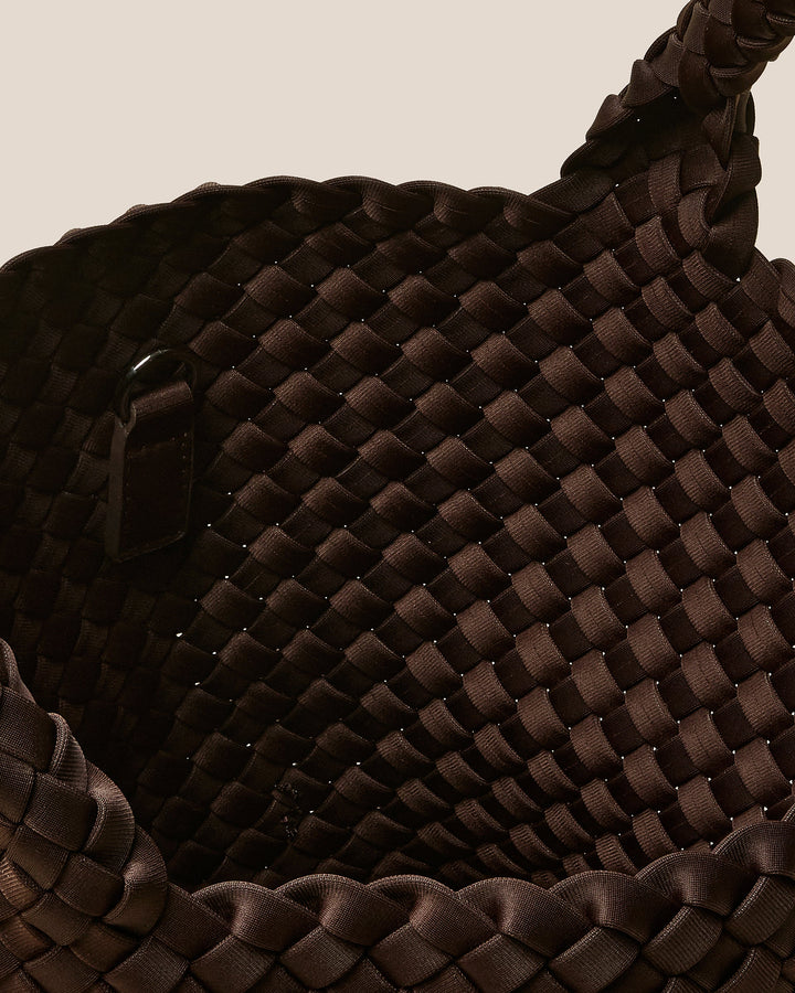 St Barths Small Tote Chocolate