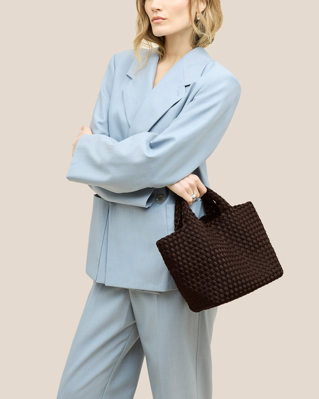 St Barths Small Tote Chocolate