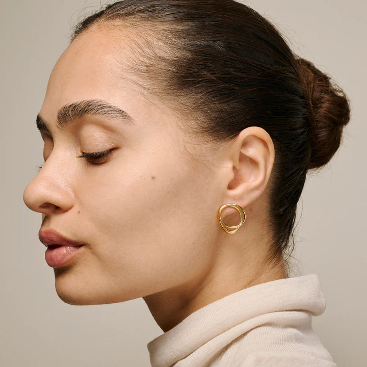 Bellu Studs Gold