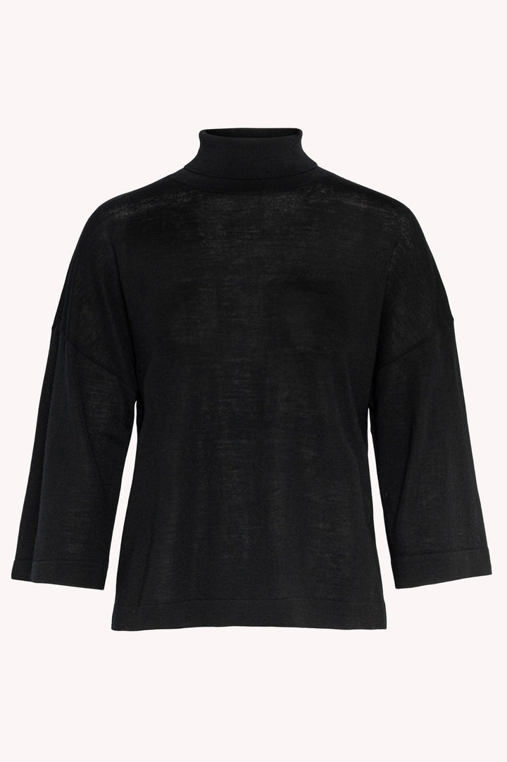 Tia Merino Knit Black
