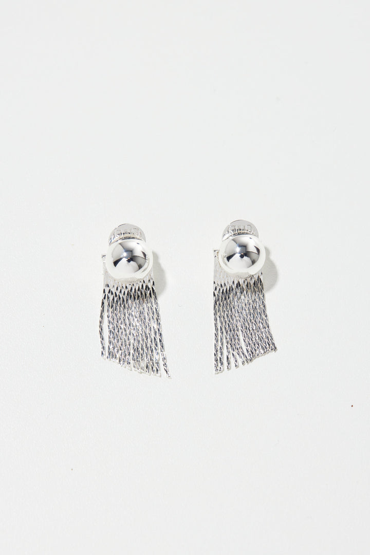 Tiny Medusa Studs Silver