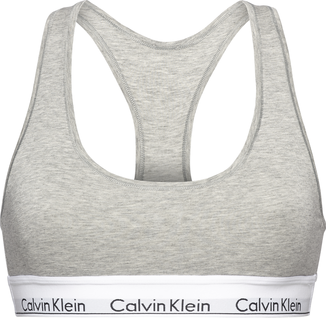 Unlined Bralette Grey Heather